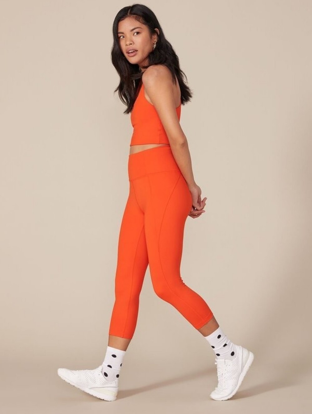 Girlfriend Collective High Rise Compressive Legging In Daybreak Size Large
